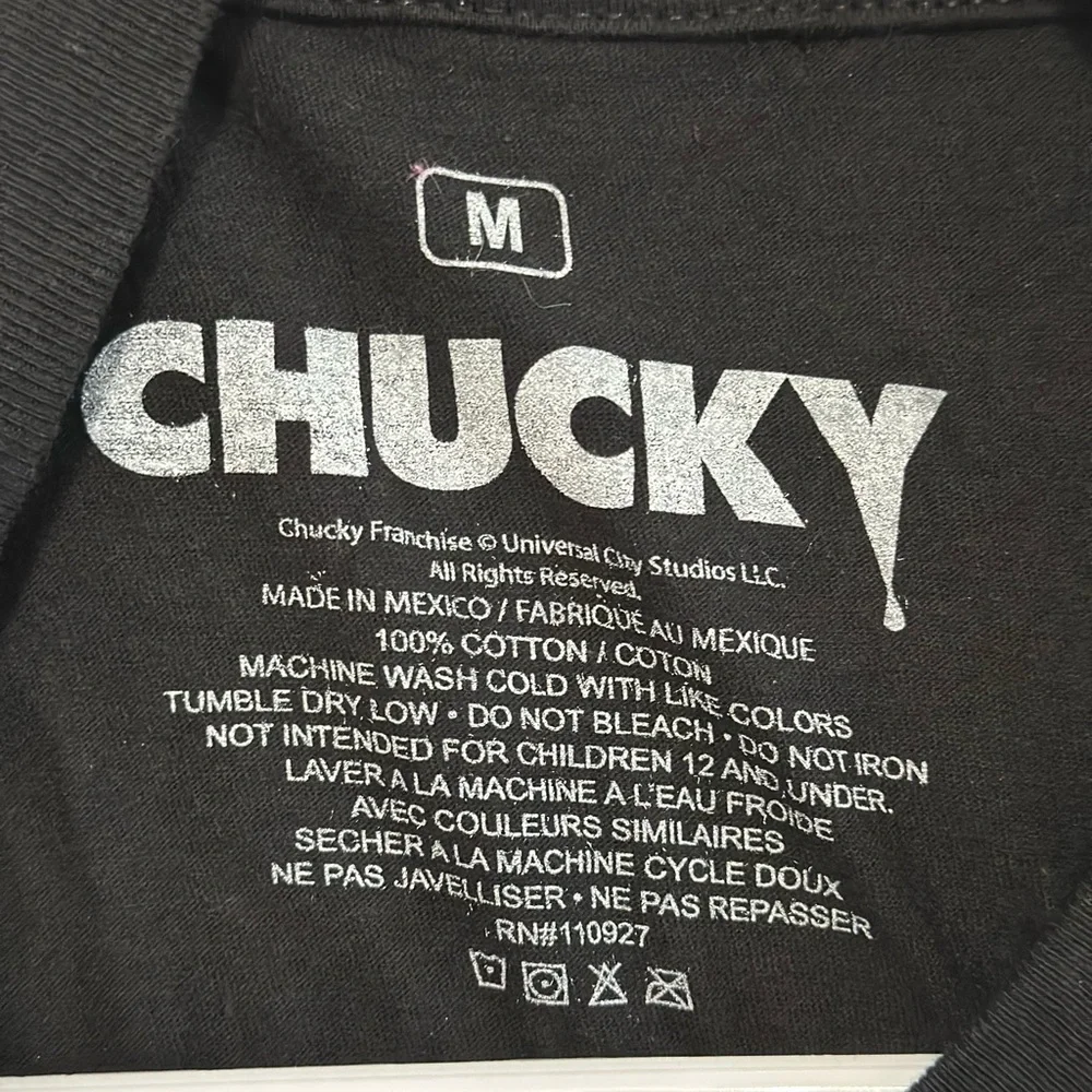 Chucky Doll Sunglasses Black Graphic T-Shirt Men’s Medium